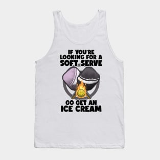 Pickleball Soft Serve Funny Pickleballer Lucky Pickleball Tank Top